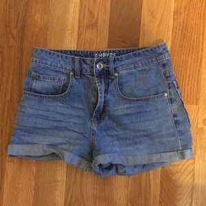 High Rise Mom Shorts